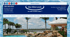 Desktop Screenshot of blueribbonpools.com